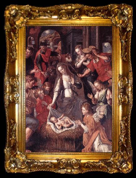 framed  VOS, Marten de Scene from the Life of the Virgin ar, ta009-2